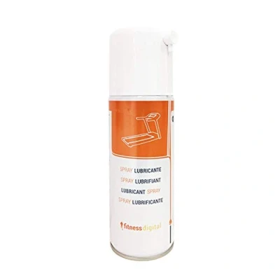 Imagen de fitnessdigital Spray Lubricante para Cintas de Correr 400ml Gel Silicona Antifricción Mantenimiento Fácil y Eficiente Aceite Compatible con Domésticas