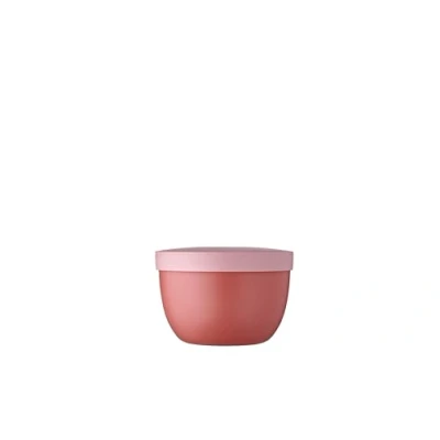 Imagen de Mepal Snackpot Ellipse Recipiente para Alimentos guardar y Transportar Aperitivos Apto Congelador, Microondas Lavavajillas 350 ml Vivid Mauve
