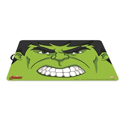 Imagen de ALMACENESADAN 0405, Mantel Individual Character Hulk; Dimensiones 43x29 cms; Producto de plástico Reutilizable; Libre bpa.