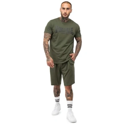 Imagen de Lonsdale SET Normale Passform MOY Pantalones deportivos, Hombre, Talla: XL, Olive black