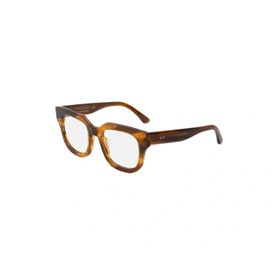 Imagen de Retrosuperfuture Unisex AIA Sabato optical Striata Marcos de vista Acetato Marrón Cuadrada Normal