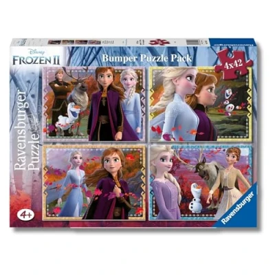 Imagen de Ravensburger Puzzle: Frozen 2, Elsa, Puzzle 4 Años o Más, Puzles Niños Años, Rompecabezas Niños, Regalo Niño Puzzle, Bumper 4x42 Piezas