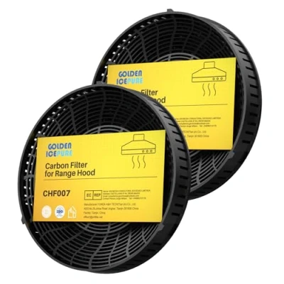 Imagen de GOLDEN ICEPURE Filtro de carbón/filtro carbón activo/filtro/filtro olores reemplazo para diversos modelos cabezas AEG/4055171138/405517113 8