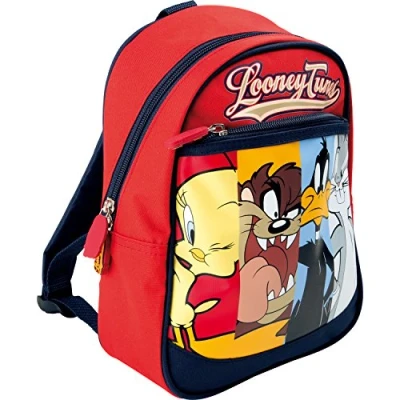 Imagen de Small Foot Looney Tunes Mochila Infantil, poliéster, Multicolor, 8x20x27.5 cm