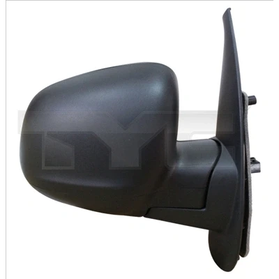 Imagen de Espejo retrovisor Tyc 328 0204 izquierda negro para ajuste elect. espejo, asférico, calefactable RENAULT: Kangoo II Express, / Grand