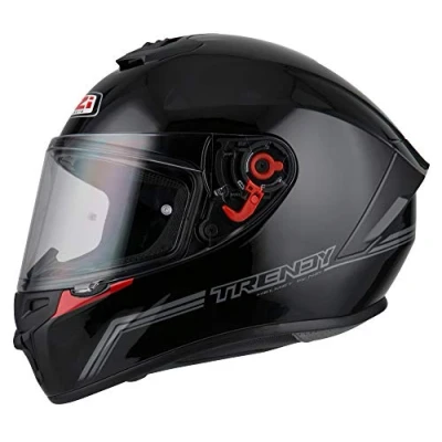 Imagen de Casco Integral Trendy Solid Nouveau Black