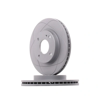 Imagen de ATE 24.0323 0113.1 Disco de freno 258,0 23,0 4 108,0 ventilado revestido altamente carbonizado PowerDisc FORD: FIESTA 6, 6 Van