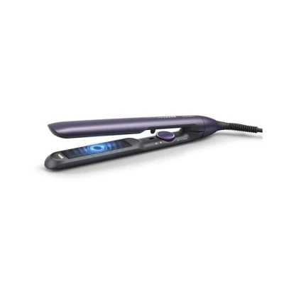 Imagen de Plancha de pelo Philips BHS752/00, Cuidado Iónico mineral, Cerámica, 120 C a 230 C, Púrpura