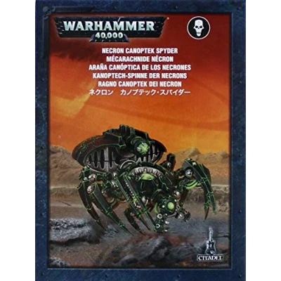 Imagen de Games Workshop 40,000 Necrons Figura de acción Necron Canoptek Spyder Warhammer 40K, Multicolor, Medium (FBA_49 16)