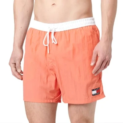 Imagen de Tommy Hilfiger Heritage Medium Drawstring Bañador, Hombre, Talla: XL, Pink poppy
