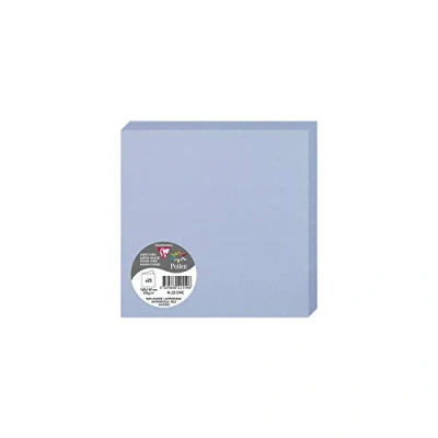 Imagen de Clairefontaine 2126 C Pollen Pack de 25 Sobres dípticas 16 x cm), color Bleu Lavande 0.10