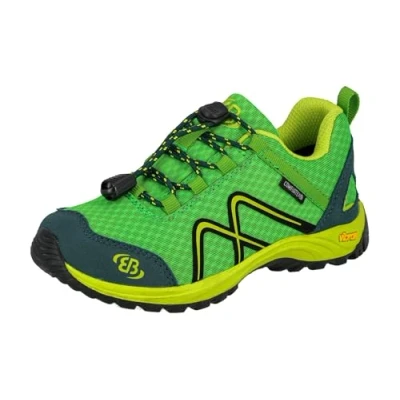 Imagen de Brütting Guide, Zapatos de Low Rise Senderismo Unisex niños, Verde Grün Petroleo Lemon Lemon, 33 EU