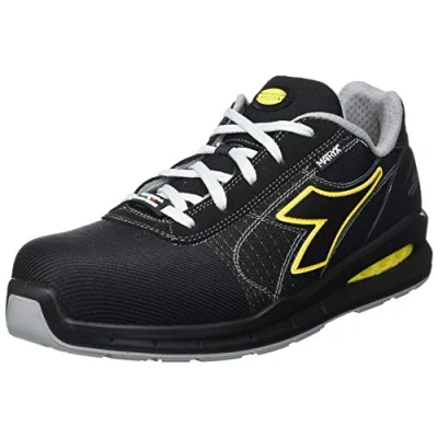 Imagen de DIADORA Run Net AIRBOX MATRYX Low S3 SRC, Zapatillas Deportivas Hombre, Black/Black, 44 EU