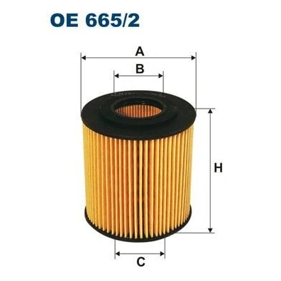 Imagen de Filtro de aceite FILTRON OE 665/2