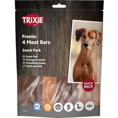Imagen de TRIXIE PREMIO 4 Meat Bars, Pollo Pato Cordero Salmón, x 100 g, Perro