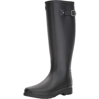 Imagen de Hunter Original Refined, Botas de Agua Mujer, Negro (Black), 39 EU