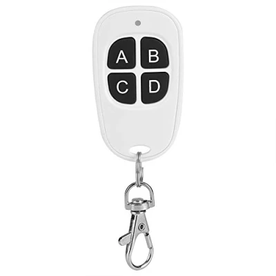 Imagen de Mando a Distancia Universal para Garaje EV327 433 MHz 1 4 Canales transmisor de Control Remoto inalámbrico hasta 100m RF Controlador fácil Puerta Garaje. (4 Botones)
