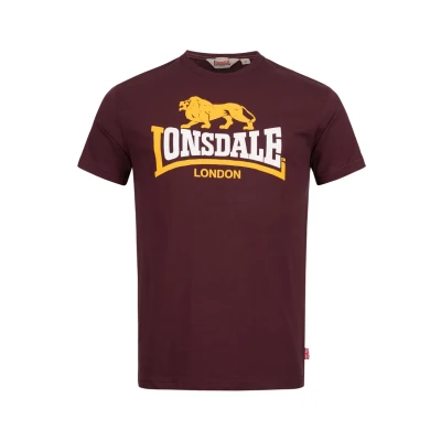 Imagen de Lonsdale Normale Passform Camiseta estampada, Talla: 3XL, Oxblood