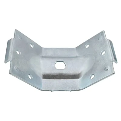 Imagen de Design61 Juego de 4 herrajes angulares para mesa acero 112 mm x 60