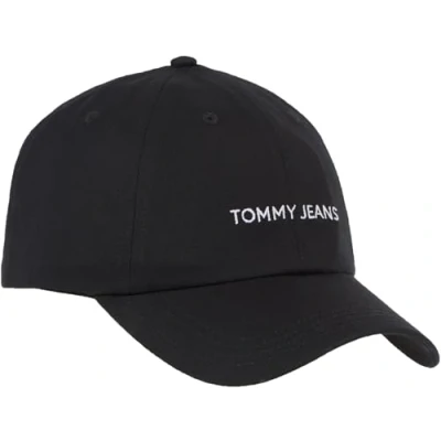 Imagen de Tommy Hilfiger Tjw Linear Logo Cap Aw0aw15845 Gorra, Mujer, Negro (Black), Talla única