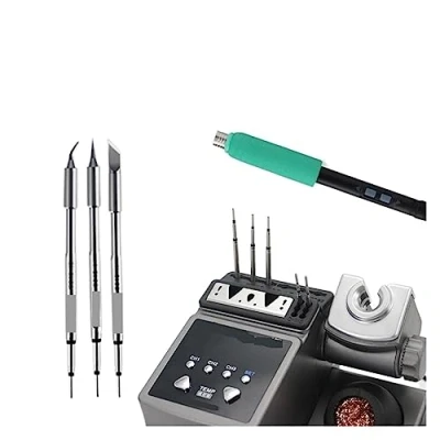 Imagen de estación de soldadura A9 Compatible con puntas soldador JBC C210/C245/C115, reparación electrónica sin plomo mango, herramientas Soldadores (