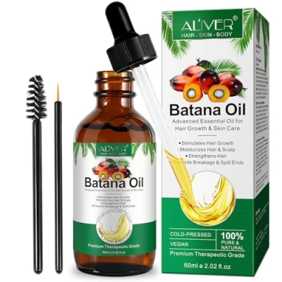 Imagen de Batana Oil for Hair Growth, 60 ml Organic Healthy Hair, Growth Oil, Scalp Care, 100% Natural, Promotes Suitable Both Men And Women