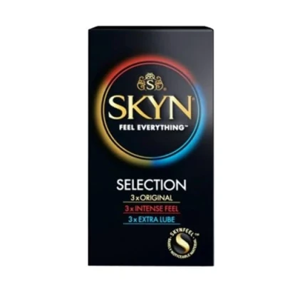 Imagen de SKYN Feel everything Selection Condones, 1 paquete de 9