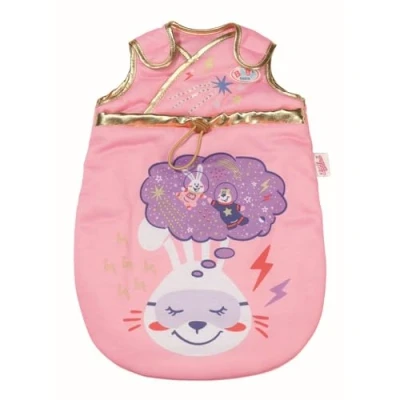 Imagen de BABY born 831120 Happy Birthday Saco de Dormir Para Muñecas 43 cm, Estampado Cósmico y Detalles Dorados, Manos Pequeñas, Promueve la Empatía Las Habilidades Sociales, Edad 3+