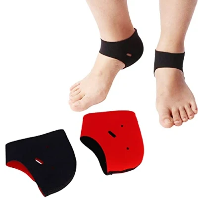 Imagen de calcetines del talón, de tobillo Alivia la tendinitis Aquiles, dolor en las articulaciones. Plantar Fascitis pie Calcetín con soporte para el arco Reduce hinchazón y