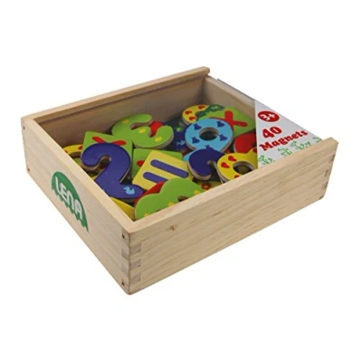 Imagen de Simm Números y Aritmética Señales Madera Caja, Multicolor, 40.0 Unidad (65824)