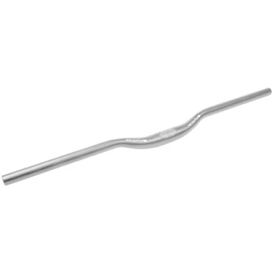 Imagen de M Wave Manillar MTB Rise de Aluminio, Unisex Adulto, Plateado anodizado, 700 mm
