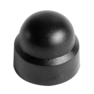 Imagen de 20 Tapas hexagonales Fabricado en Alemania protectoras M5 de tornillo, protección tuercas, tornillos plástico negro