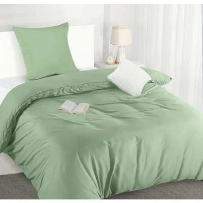 Imagen de Utopia Bedding Funda Nordica Cama 90 Microfibra Juego de Edredon 135x200 cm y 1 Almohada 80x80 (Verde Salvia)