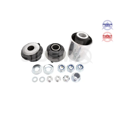 Imagen de SIDEM 849676 SET Silentblock Brazo de Suspension Eje delantero abajo Rodamiento caucho metal oscilante transversal