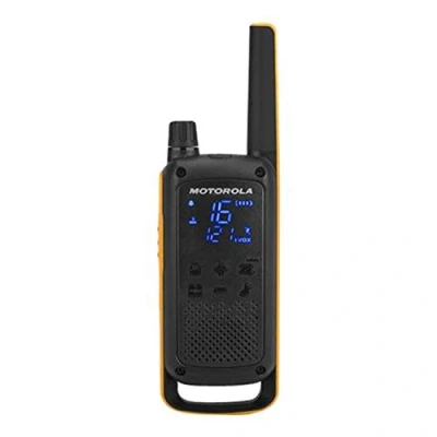 Imagen de Radio portátil Motorola TALKABOUT T82 Extreme Quad Set con 4 pzas, UHF, negro y amarillo