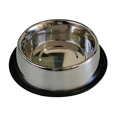 Imagen de Croci Cuenco, Caucho Inoxidable Acero aleado, 30 x 8 cm (Pack of 1)