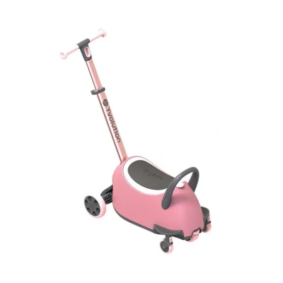 Imagen de Yvolution YGlider Luna Rosa 5 en 1 Evolutivo Correpasillos, Patinete, Almacenaje