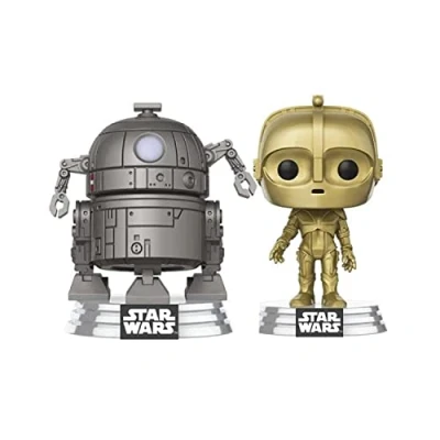 Imagen de Funko Pop Star Wars: 2 Pack R2 D2 C 3PO Concept Serie Disney Exclusive 2022