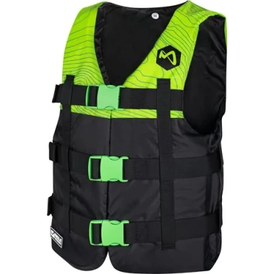 Imagen de Mesle H210 Chaleco de flotabilidad, 2XS 4XL, 50 N flotabilidad con protección contra Impactos, para Adultos, Adolescentes, niños, esquí acuático, Wakeboard, Paddleboard