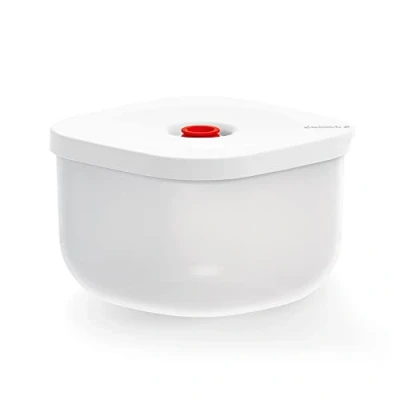 Imagen de Guzzini SAVE IT Contenedor de Vacío Alto (M) Blanco, 16,3x16,3xh11 cm 1150 cc