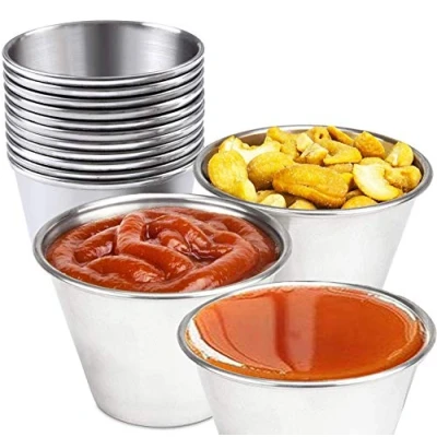 Imagen de Set de 12 Flaneras individuales acero inoxidable, Recomendado para postre y Flan,Molde Flanera Ø9 cm