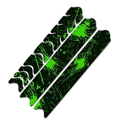 Imagen de AlphaShield Lámina protectora para cuadro de bicicleta carbono MTB BMX R161 (01 Racing Neon Green)