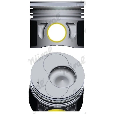 Imagen de NÜRAL 87 114907 65 Pistóns SEAT: Ibiza 3, Leon II Hatchback, I VOLKSWAGEN: Golf 5, 4, Touran I, SKODA: Fabia Hatchback