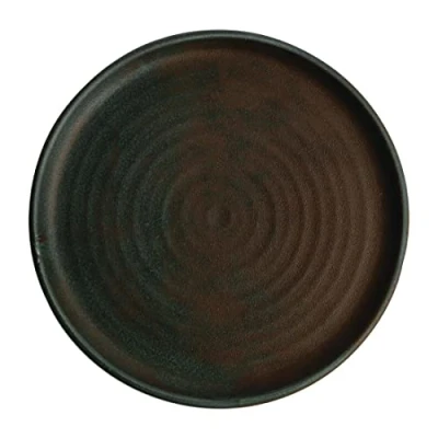 Imagen de Olympia FA324 Plato redondo de lona (265 mm, 6 unidades), color verde
