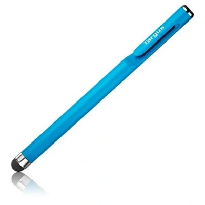 Imagen de Lápiz óptico Targus AMM16502AMGL, Antimicrobiano, Táctil, Clip de bolsillo, Para tablets y smartphones, Azul