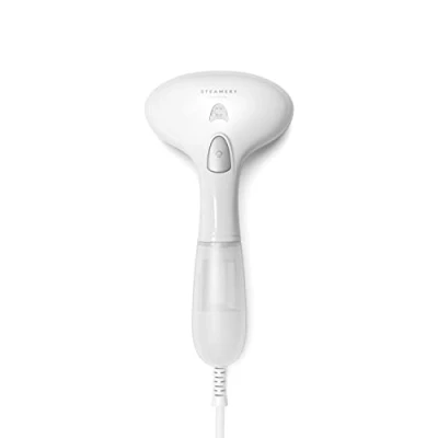 Imagen de Steamery Vaporizador de mano Cirrus 1, 1500W, enchufe Reino Unido, se calienta en 30 segundos, portátil y elimina las arrugas
