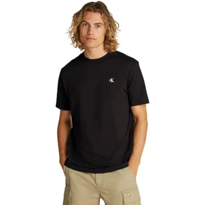 Imagen de Calvin Klein Jeans Painted TEE Camiseta estampada, Hombre, Talla: Large, Black