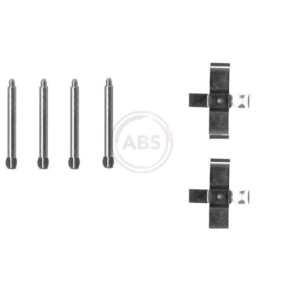 Imagen de A.B.S. 1195Q Kit de accesorios, pastillas frenos MERCEDES BENZ: SLK, Clase E Berlina, W124 Berlina