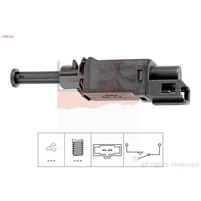 Imagen de EPS 1.810.143 Conmutador, accionamiento embrague (control veloc.) Made in Italy OE Equivalent SEAT: Leon I Hatchback, TOLEDO 2 Limousine, 1