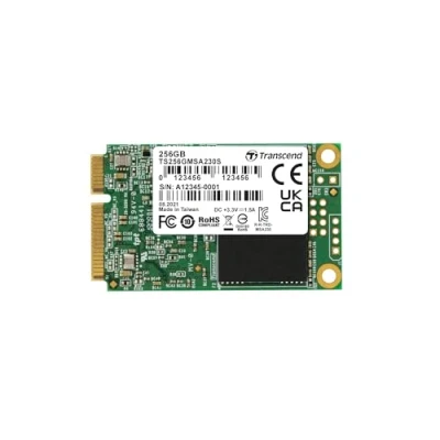 Imagen de Transcend, MSA230S 256GB, disco sólido interno, mSATA III
